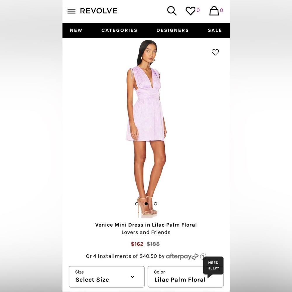 Lovers and Friends Mini Dress NWT